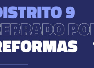 Distrito cerrado por reformas