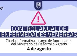 Charla “Control anual de enfermedades venéreas” disponible en Youtube Charla “Control anual de enfermedades venéreas” disponible en Youtube.