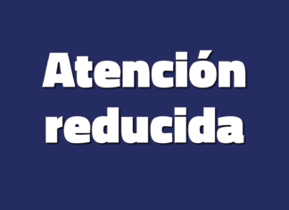 Distritos con atención reducida Distritos con atención reducida.