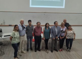 Con los futuros colegas