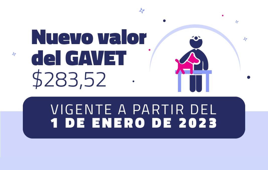 012-nuevovalorgavet 2022-web Nuevo valor del GAVET a partir del 1 de enero.