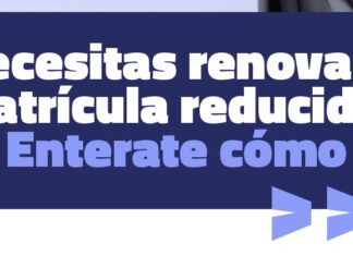 Renovación de matrícula reducida 2023 Renovación matrícula reducida 2023