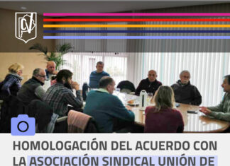 Homologación del acuerdo con UTEDYC