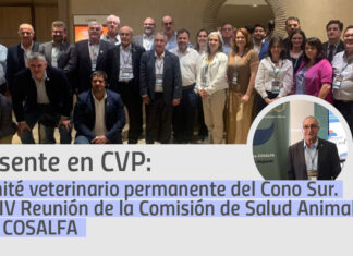 Presentes en CVP – Comité veterinario permanente del Cono Sur