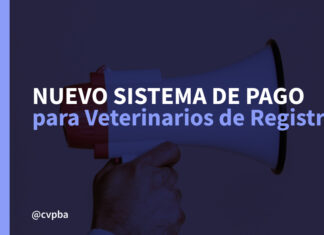 Nuevo sistema de pago para Veterinarios de Registro
