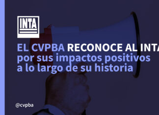 Reconocemos la trayectoria y el impacto positivo INTA