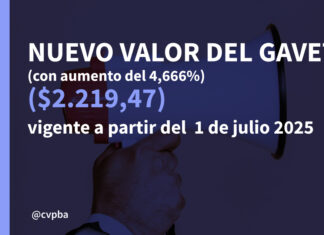 Actualización Gavet | Julio 2025