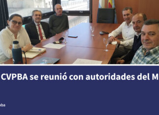 El CVPBA se reunió con autoridades del MDA para coordinar la fiscalización de zooterapéuticos