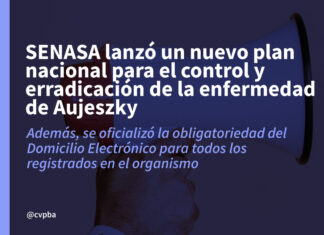 Nuevo plan nacional para el control y erradicación de la enfermedad de Aujeszky