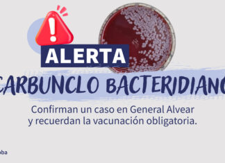 Caso de Carbunclo bacteridiano positivo